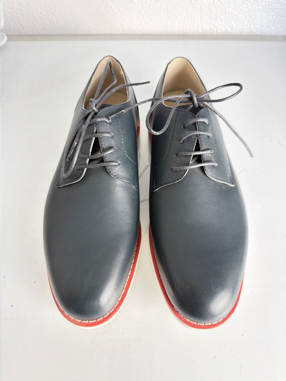 J75 by Jump Men Centurion Blue Oxford Dress Shoes Sneaker Size 8.5